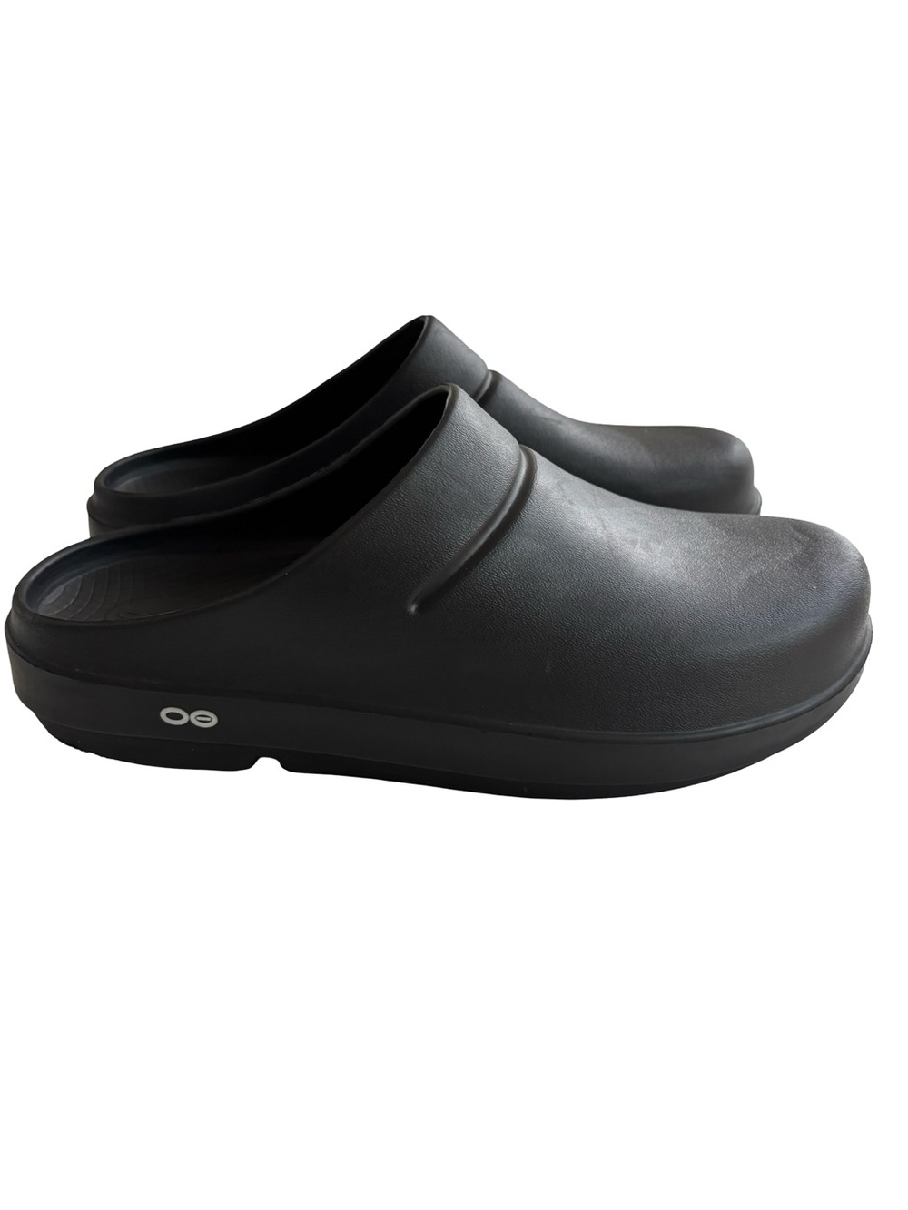 OOFOS OOcloog Men’s Black Clog Sz 10